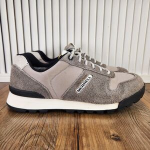 Merrell Solo Luxe 2 Sneakers Men's 8.5 Gray Rough-Out Suede Hiking Shoes J004239